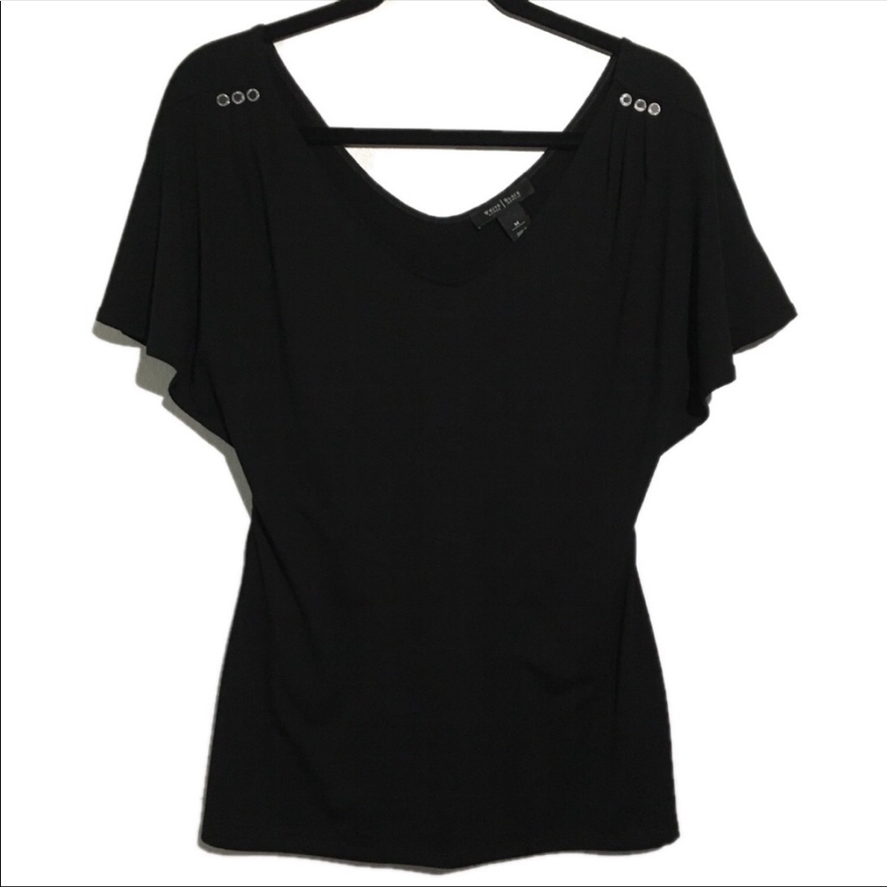 White House Black Market Short Sleeve Shirt